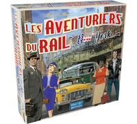 Les AVENTURIERS du Rail New-York 60 años - Juego de Mesa para niños Desde 8 años - 2 a 4 Jugadores - 10 a 15 min - Juego de Estrategia - Versión compacta Independiente en francés - Days of Wonder