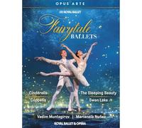 Les ballets féériques : Cendrillon - Coppélia - La Belle au bois dormant - Le Lac des Cygnes. Muntagirov, Nunez, The Royal Ballet. [Francia] [Blu-ray]