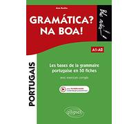 Les bases de la grammaire portugaise en 50 fiches avec exercices corrigés. A1-A2 (Bloc-notes)
