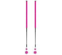 Les batons d'Alain - Bastones esquí - Bonbon - Talla 115 cm - Rosa Rosa 115 cm