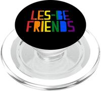 Les-Be Friends Funny Cute LGBTQ Lesbian Pride Arte estético PopSockets PopGrip para MagSafe