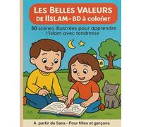 Les belles valeurs de l'islam: BD à colorier