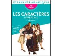 Les Caractères Livres V À X (bac 2025) (ebook)