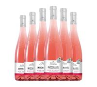 Les Celliers du Prieuré Elysis Rosé Grolleau Semi-Seco Semi-Dulce Anjou 75 cl Vino rosado (Caja de 6 Botellas de 75 cl)