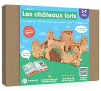 Les châteaux forts - Kit ludo-éducatif 3-7 ans: Construis ton château fort et joue !