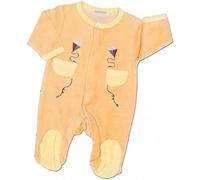 Les Chatounets - Pijama - Dors bien naranja Talla:1 mes