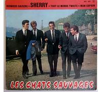 Les chats sauvages - Les Chats Sauvages: Derniers baisers - Sherry - Tout le monde twiste - Mon copain, Vinyle EP 45 tours 7 inch Biem Pathé 631