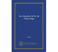 Les chemins de fer de l'État belge