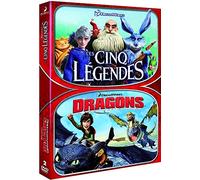 Les Cinq Légendes + Dragons [Francia] [DVD]