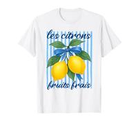 Les citrons Limones Franceses Estética Coqueta Verano Vintage Camiseta