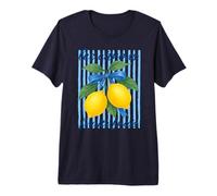 Les citrons Limones Franceses Estética Coqueta Verano Vintage Camiseta Premium