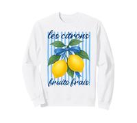 Les citrons Limones Franceses Estética Coqueta Verano Vintage Sudadera