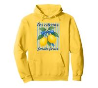 Les citrons Limones Franceses Estética Coqueta Verano Vintage Sudadera con Capucha