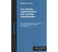 Les clauses réglementaires des contrats administratifs