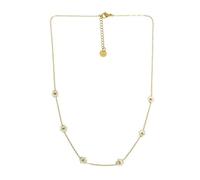 Les Cléias Collar de fantasía Suzanne de acero inoxidable, talla única, Acero inoxidable, No es una piedra preciosa