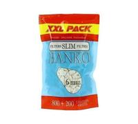 les colis noirs lcn 1000 filtros filtro Banko Slim 6 mm - Hoja liar tabaco cigarrillo Puerto 0 €206