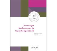 Les concepts fondamentaux de la psychologie sociale