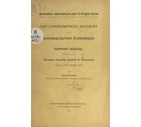 Les Conséquences Sociales De La Rationalisation Économique (ebook)