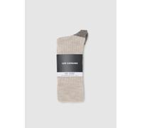 LES COPAINS, Calcetines Largos Beige, Mujer, Beige/Gris, Talla: FASUL