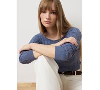 LES COPAINS, Suéter Ajustado Azul Marino En Mezcla, Mujer, Azul Bebé, Talla: 36