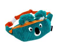 Les Déglingos - Bolsa de plátano Infantil de Pana, 21 x 9 cm, a Partir de 2 años, Azul, 21 x 5 x 9 cm, Berlingos el Koala