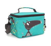 Les Déglingos Bolsa isotérmica para bebé • Almuerzo Bolsa para niños | Equipaje Comida Infantil | Bandolera | Picnic Sabor | Aislante PEVA | Poliéster Reciclado, verde, 1 Unité (Lot de 1)