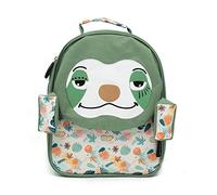 Les Déglingos CHILLOS Le Perezoso, mochila infantil unisex para niños, verde, 32 cm, verde, 32cm