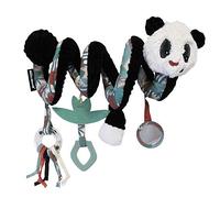 LES DEGLINGOS - Espiral de Actividades Rototos el Panda Ref 36228 - Puericultura - Juguete de despertar juguetón para bebé - Actividades sonoras y táctiles - 1 set - blanco y negro - aproximadamente
