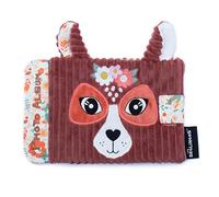 Les Déglingos Melimelos la Biche - Álbum de fotos de bebé - 10 fundas de 10 x 15 cm - Ideal para guardería - Puericultura - Relleno reciclado - Terracota