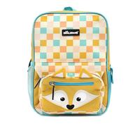 LES DEGLINGOS - Mochila infantil 2 en 1 con plátano extraíble - Capacidad de 10 litros, altura 34 cm, Mostaza/Cyranos el zorro, Taille unique