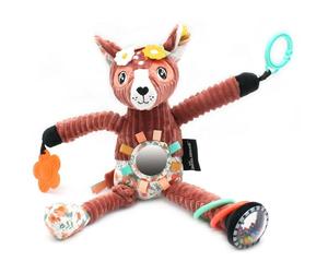LES DEGLINGOS Nómada Melimelos la Biche Terracota Juguete Bebé Gatear Juguete Idea de Regalo a partir de Nacimiento 36 cm