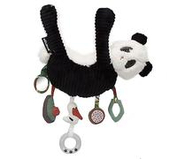 Les Déglingos - Peluche de Actividades Rototos Le Panda - Negro - Juguete de Despertar para bebé - Idea de Regalo - Desde el Nacimiento - 41 cm