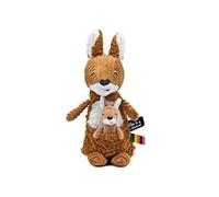 LES DÉGLINGOS Ptipotos by Deglingos Kangaroo Mum & Baby Rust Peluche