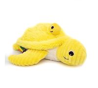 LES DÉGLINGOS- Tortuga Peluche, Color Amarillo, bébé (73504)
