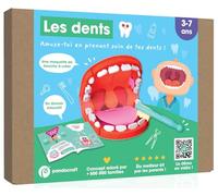 Les dents: Amuse-toi en prenant soin de tes dents ! Avec une maquette de bouche à créer et un dossier éducatif