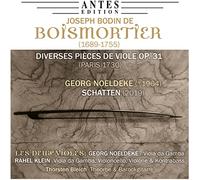 Les Deux Violes - J.B.d.Boismortier: Diverses Pièces de Viole Op.31