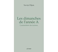Les dimanche de l'année A: Commentaire des lectures
