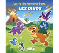 Les dinos: Livre de gommettes