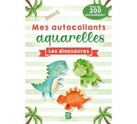 Les dinosaures (Mes autocollants aquarelles, 1)