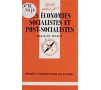 Les Économies Socialistes Et Post-socialistes (ebook)