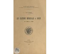 Les Élections Municipales À Rouen De 1662 À 1764 (ebook)