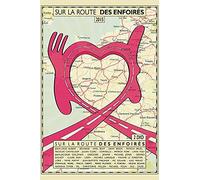 Les Enfoirés - Sur la route des Enfoirés 2015 [Internacional] [DVD]