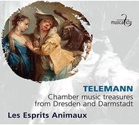 Les Esprits Animaux – Telemann: Tesoros de música de cámara de Dresde y Darmstadt – CD – Importación USA – NAXOS