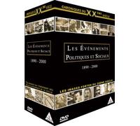 Les Événements politiques et sociaux - Coffret - 1890 - 2000 [Francia] [DVD]