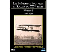 Les évènements politiques et sociaux du xxe siècle, vol. 1 : 1890 - 1914 [Francia] [DVD]