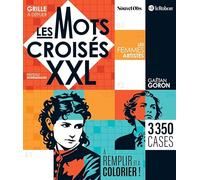 Les femmes artistes: Grille à déplier niveau intermédiaire, 3350 cases à remplir et à colorier !