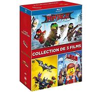 Les films Lego - L'intégrale 3 films : Lego Batman, le film + La Grande Aventure Lego + Lego Ninjago, le film [DVD]