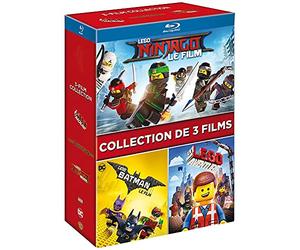 Les films Lego - L'intégrale 3 films : Lego Batman, le film + La Grande Aventure Lego + Lego Ninjago, le film [Francia] [Blu-ray]