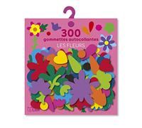 Les fleurs: 300 gommettes autocollantes