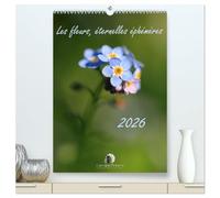 Les fleurs, éternelles éphemères (Calendrier mural 2026 DIN A2 horizontal) calendrier de bureau: Un calendrier poétique qui capture, mois après mois, ... fleurs dans toute leur splendeur éphémère.